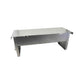 6.5L Automatic Chook Chicken Feeder Poultry Auto Treadle Galvanised Metal Coop
