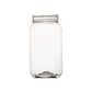 10x 1Kg Plastic Honey Jars + Lids - Round Clear Food Grade Packaging Containers