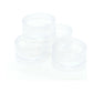 10x 3ml Lip Balm Containers Jars + Lids - Small Cosmetic Cream Sample Pot