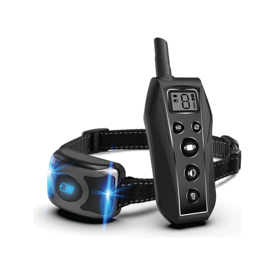 Dog Bark Collar - 1x 600m Range Receiver Vibration IPX7 Waterproof Training Aid