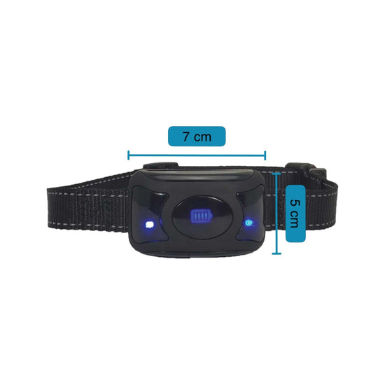 Dog Bark Collar - 1x 600m Range Receiver Vibration IPX7 Waterproof Training Aid