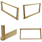 10x Wood Frames Plastic Foundations Unassembled Deep Hive Brood Frame Beekeeping