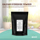 100g Food Grade Calcium Hydroxide Powder - FCC Hydrated Slaked Pickling Lime