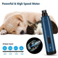 Pet Nail Grinder Dog Cat Electric Trimmer 2 Speed Rechargeable Claw Filer N10