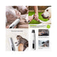 Pet Nail Grinder Dog Cat Electric Trimmer Turbo USB Rechargeable Claw Filer N9