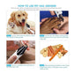 Pet Nail Grinder Dog Cat Electric Trimmer Rechargeable Clipper Claw Filer N8