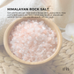 Pink Himalayan Bath Salts - Natural Crystal Rocks - Spa Therapy Body Scrub