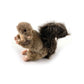 Dog Plush Toy - Squirrel Squeaky Interactive Small Life Like Pet Puppy Play