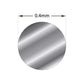 1m Sterling Silver 0.4mm - Medium Round Wire Rod 26 Gauge Fine Jewellery