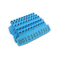 1-100 Cattle Number Ear Tags 5x4cm Set - Small Blue Pig Goat Livestock Label