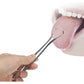 Stainless Steel Tongue Scraper Cleaner Oral Hygiene Reduce Bad Breath Metal Tool