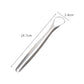 Stainless Steel Tongue Scraper Cleaner Oral Hygiene Reduce Bad Breath Metal Tool