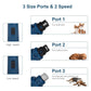 LED Light Pet Nail Grinder Dog Cat Electric Trimmer 2 Speed Rechargeable Filer