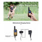 Dog Bark Collars - 2x 800m Range Recievers Vibration Sound Light Training Device