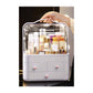 Makeup Organiser Storage Box - Cosmetic Jewellery Vanity Portable Display Case