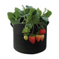 6 Pck 10 Gallon Fabric Flower Pots 38L Garden Planter Bags Black Felt Root Pouch