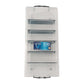 Under Bed 6 Compartment Storer with Wheels 27L Container Tub Storage Unit