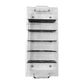 Under Bed 6 Compartment Storer with Wheels 27L Container Tub Storage Unit