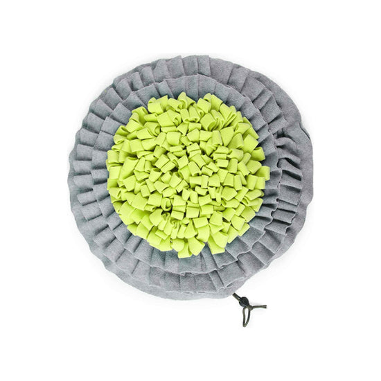 Foldable Dog Treat Mat 48cm - Puppy Trainer Snuffle Sniffer Interactive Feeder