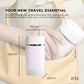 Teeth Water Flosser Rechargeable Cordless Cleaner - Travel Oral Irrigator White