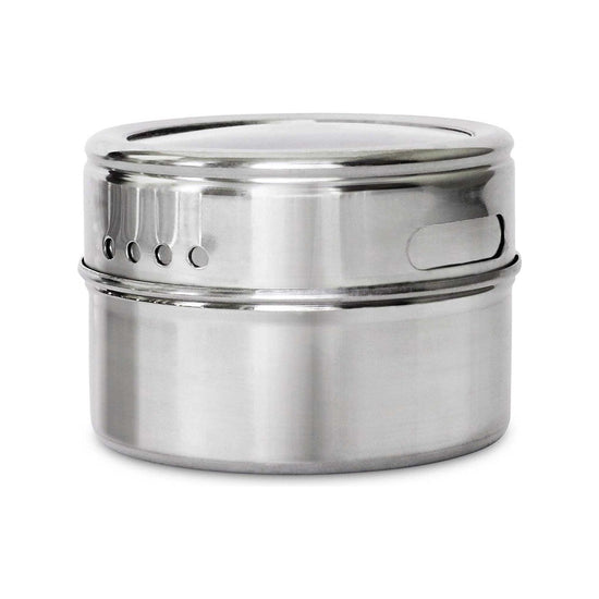 150g Magnetic Spice Jar Stainless Steel Tin - Herb Seasoning Storage Container