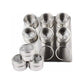 9 Magnetic Spice Jar Tins and Steel Rack - 150g Seasoning Storage Containers