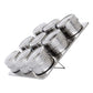 9 Magnetic Spice Jar Tins and Steel Rack - 150g Seasoning Storage Containers