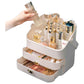 Makeup Display Case Organiser - Cosmetic Storage Jewellery Portable Vanity
