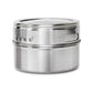 50x 150g Magnetic Spice Jar Stainless Steel Tin Herb Seasoning Storage Container