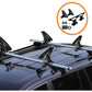 Universal Kayak Holder Car Roof Rack - Travel Saddle Watercraft Carrier Storage