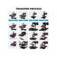 8 in 1 Combo Heat Press - DIY Hobby Craft Logo Transfer HVT Sublimation Printing