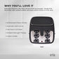 Foot Spa Automatic Water Heating Massager - Electric Pedicure Bath