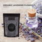 25g Organic Lavender Flower - Dried Fragrant Lavendula Angustifolia