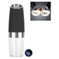 Automatic Gravity Electric Salt and Pepper Grinder - Battery Operated Shaker Mill