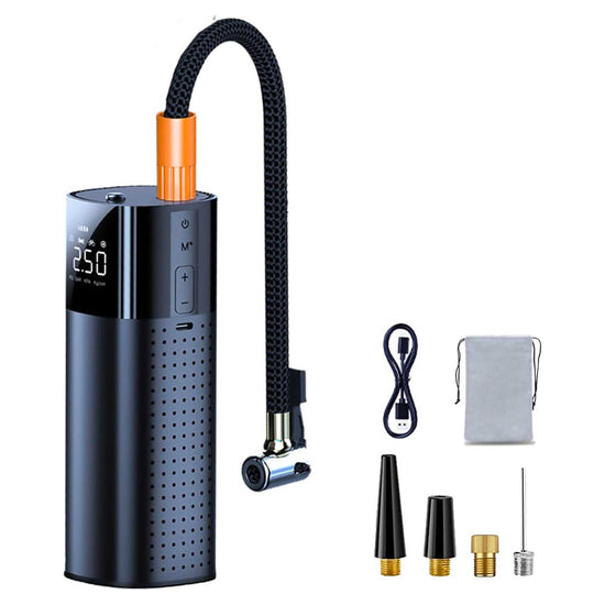 Portable Tyre Inflator - Rechargeable Car Bike Tire Air Pump Compressor