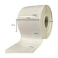 Tooleroo 1 Roll x 1000 Thermal Labels 57mmx32mm - White Shipping Stickers