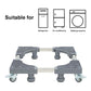 Adjustable Appliance Base Stand - Lock Wheel Trolley For Washing Machine Fridge
