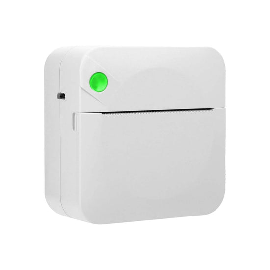 Portable Mini Printer White - Inkless Bluetooth Phone Pocket Thermal Printing