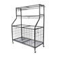 Social Hike Storage Organiser Trolley on Wheels - Garage Sports Equipment Basket