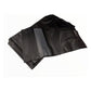 100 Resealable Black Stand Up Bags 44x29.5cm - Food Packaging Zip Handle Pouch