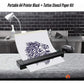 Tooleroo Portable A4 Thermal Printer Black + Tattoo Stencil Paper - Wireless