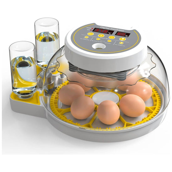 Automatic 8 / 18 Egg Incubator - Electrical Turning Chicken Quail Duck Hatching