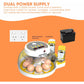 Automatic 8 / 18 Egg Incubator - Electrical Turning Chicken Quail Duck Hatching