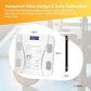 Bluetooth Smart Body Fat Scale White - Digital BMI Weight USB Recharge with App