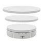 Tooleroo Electric 360 Rotating Product Display Stand White for Merchandise Video