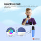 Mini Karaoke Machine and 2x Wireless Microphones Portable Bluetooth Speaker Blue