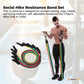 Social Hike Resistance Band Set with Handles - 11pcs Home Workout Kit 4.5-68kg