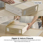 1x Kitchee Foldable Bed Sheet Storage Box – Linen & Closet Organiser Beige