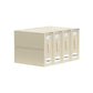 4x Kitchee Foldable Bed Sheet Storage Box – Linen & Closet Organiser Beige
