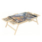 Social Hike 1500pcs Puzzle Board Table 6 Drawer with Cover - Wooden Folding Legs
